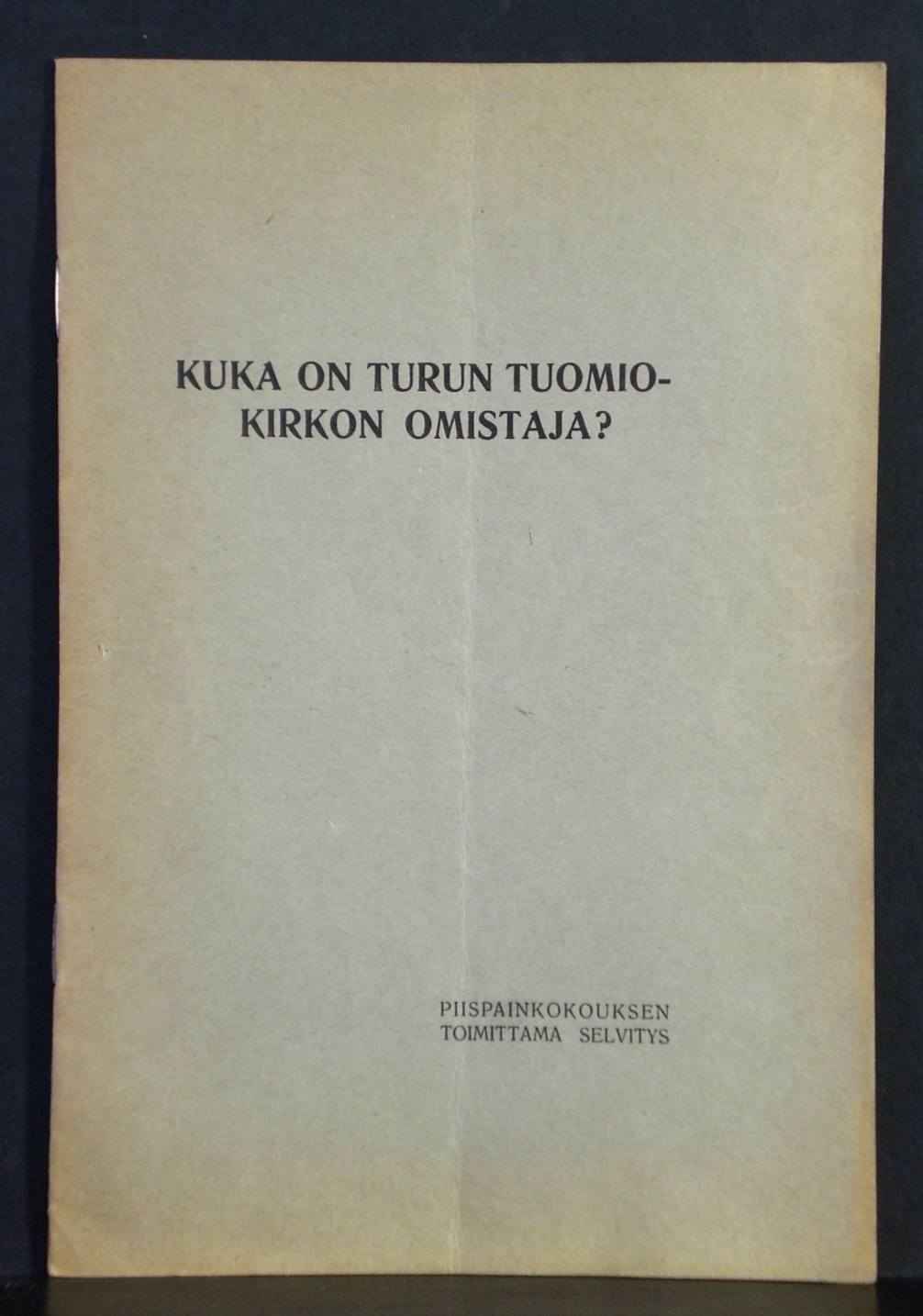 Turku - Åbo: Kuka on Turun Tuomiokirkon omistaja ? - kaupungit