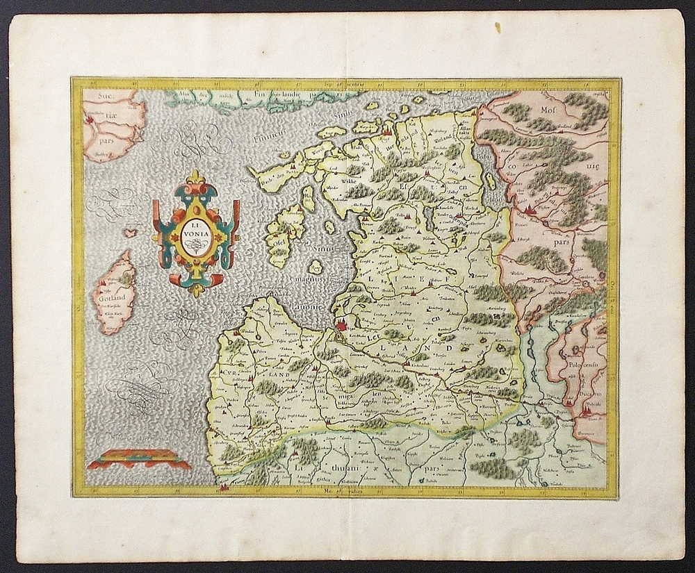 Mercator, G: Livonia