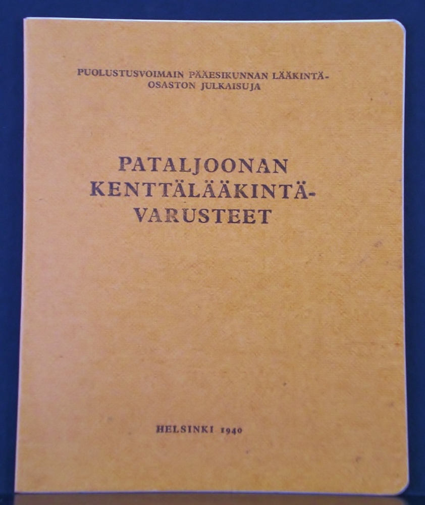 Pataljoonan kenttälääkintävarusteet (1940)
