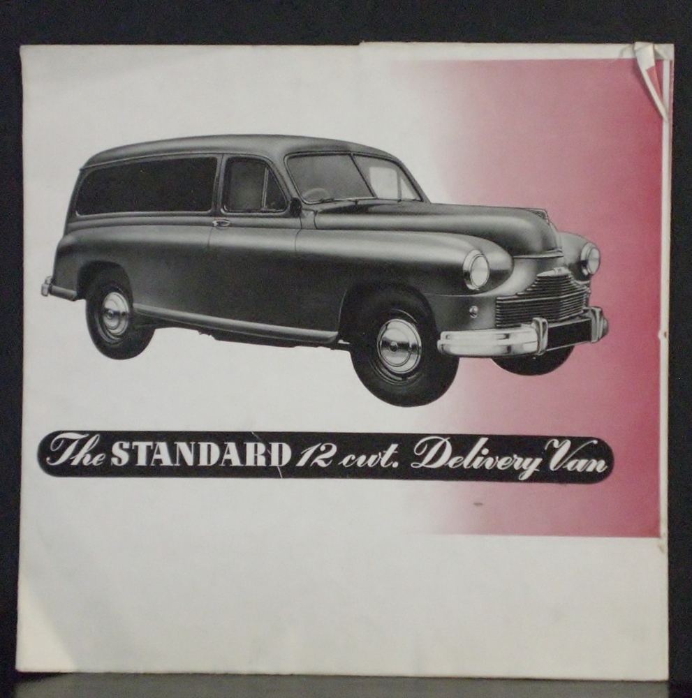 The Standard 12 cut. Delivery Van brochure