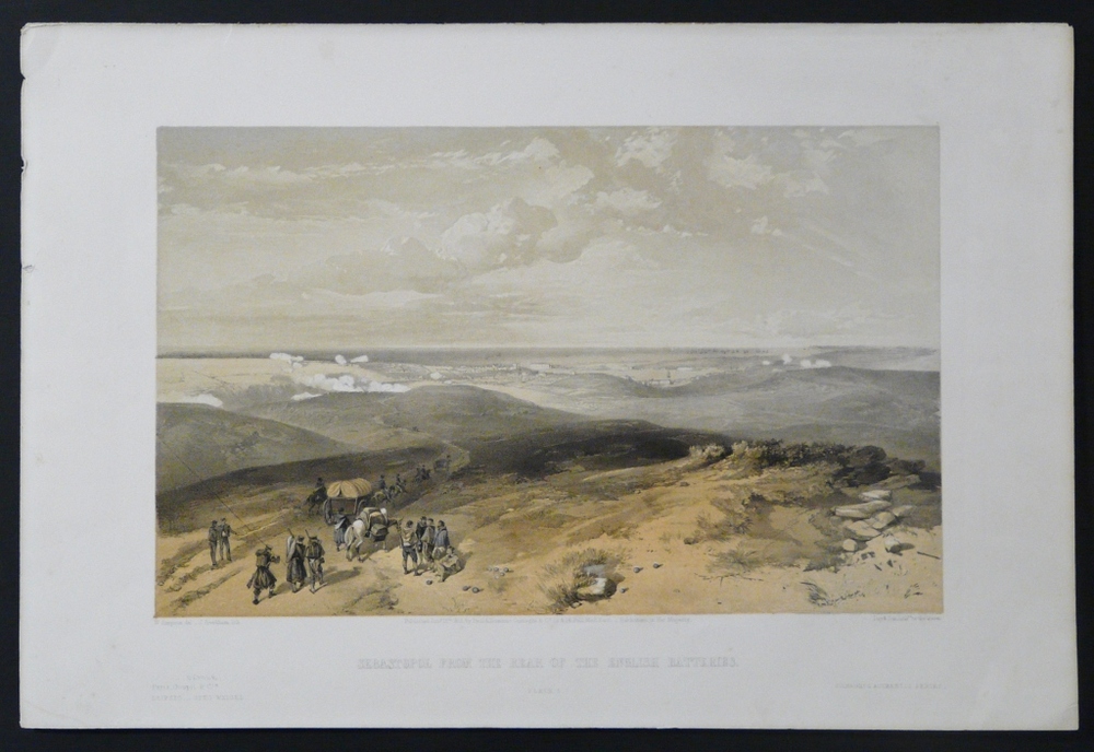 Simson, W. - Needham, J.: Sebastopol from the rear of the English batteries