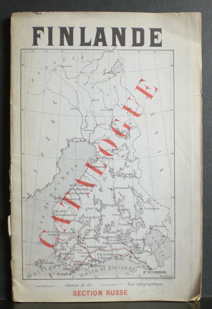 Catalogue spécial du Grand-duché de Finlande - taideteollisuus