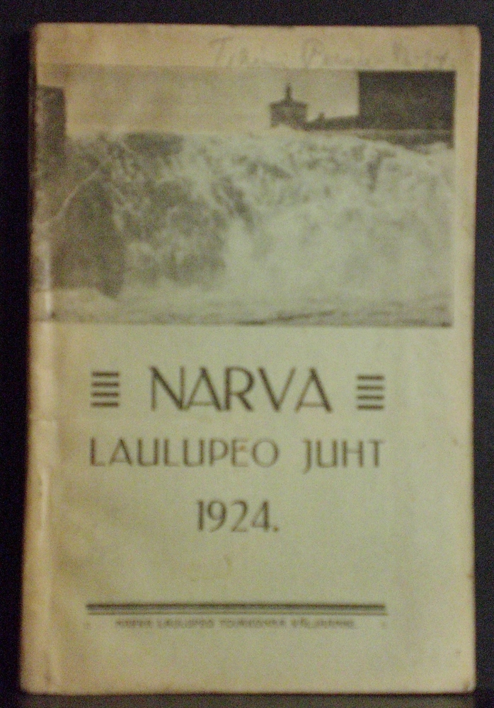 Narva laulupeo juht 1924