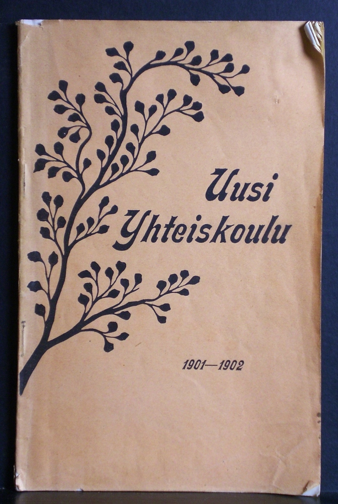 Helsingin Uusi Yhteiskoulu v. 1901 - 1902