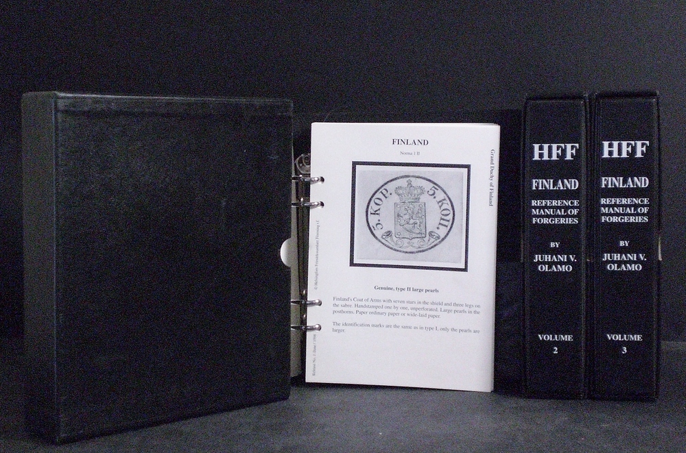 Olamo, Juhani V.: Finland. Reference Manual of Forgeries I-III