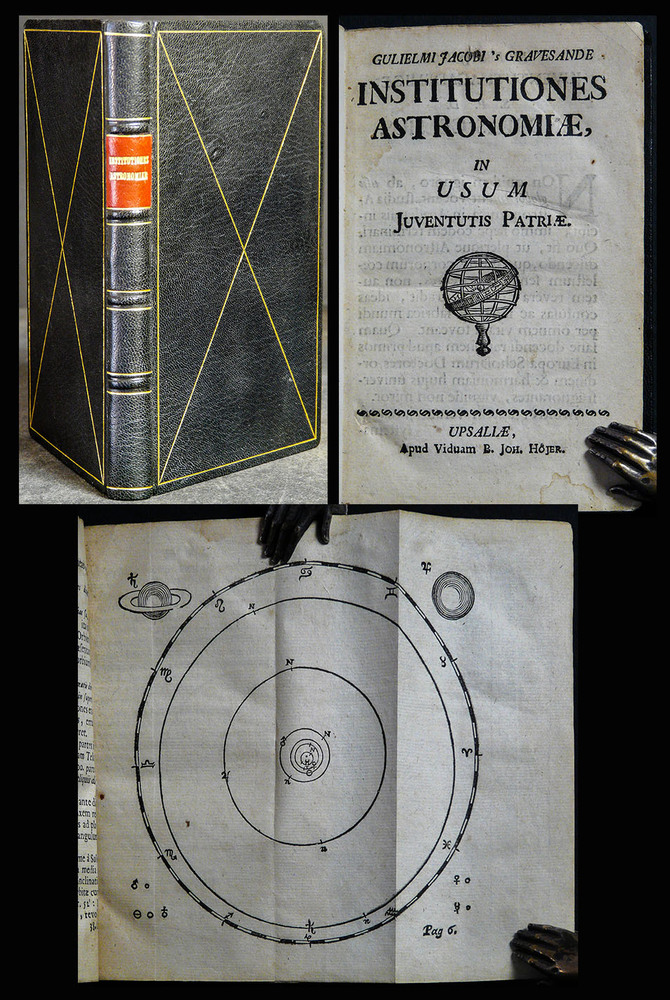 Gulielmi Jacobi 's Gravesande Institutiones astronomiae in usum juventutis patriæ (1738)