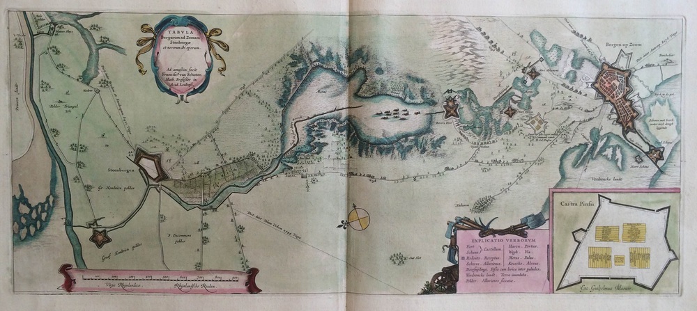Blaeu, W.J.: Tabula Bergarum ad Zomam Stenbergae et novorum ibi operum