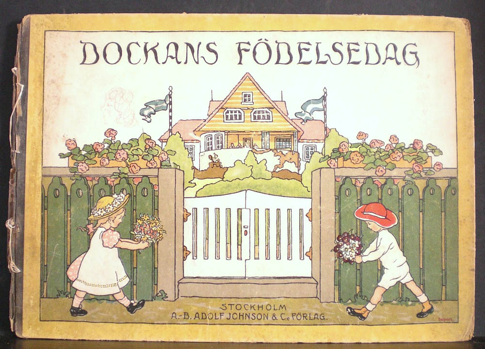 Dockans födelsedag. En rolig bok för alla småttingar (1910)