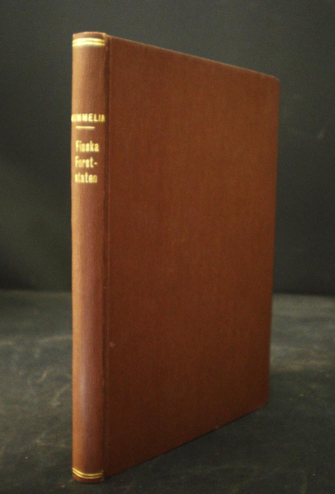 CARL NUMMELIN Finska forststaten. Biografiska anteckningar (1906)