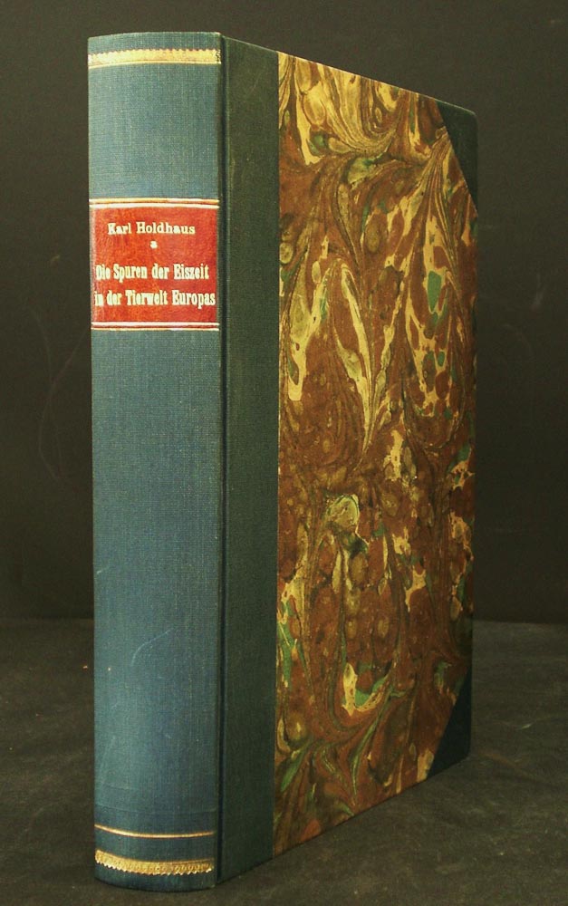 Holdhaus, Karl: Die Spuren der Eiszeit in der Tierwelt Europas. Band XVIII (1954)
