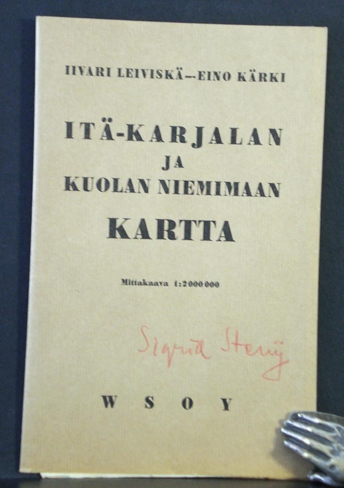 Itä-Karjalan ja Kuolan niemimaan kartta