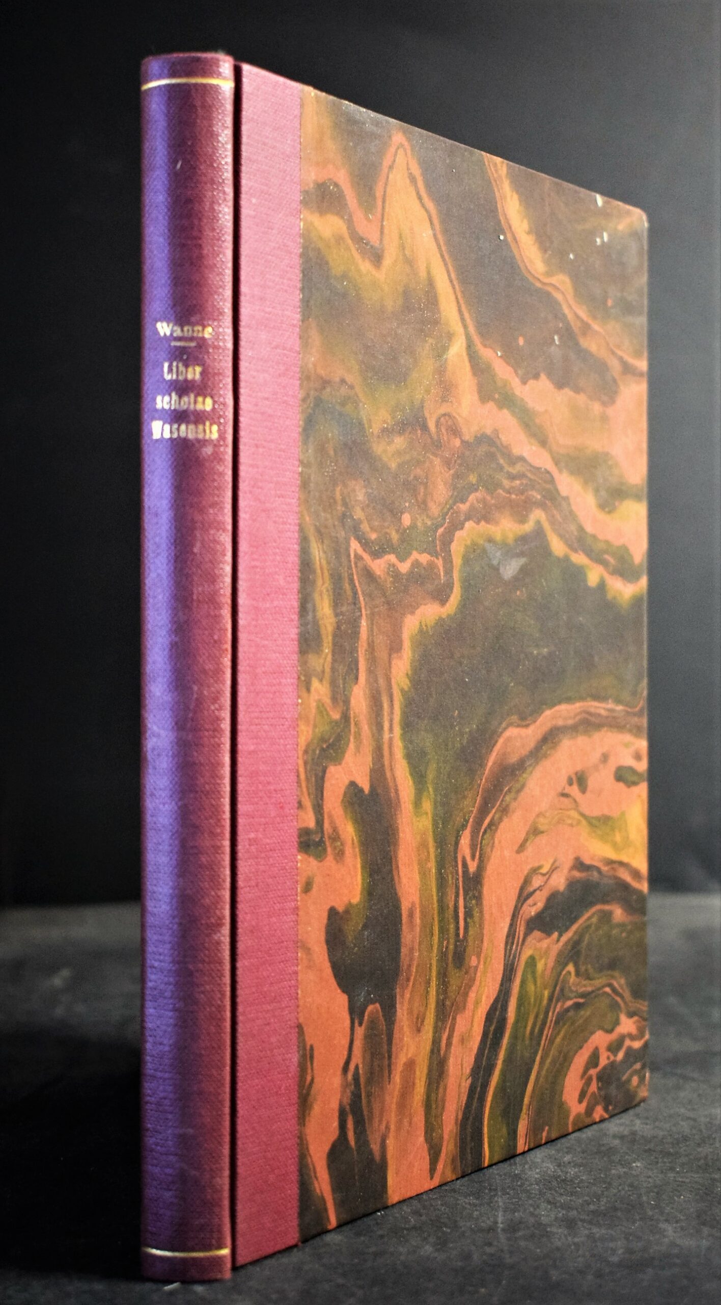 OLAVI WANNE Liber scholae Wasensis 1722-1830