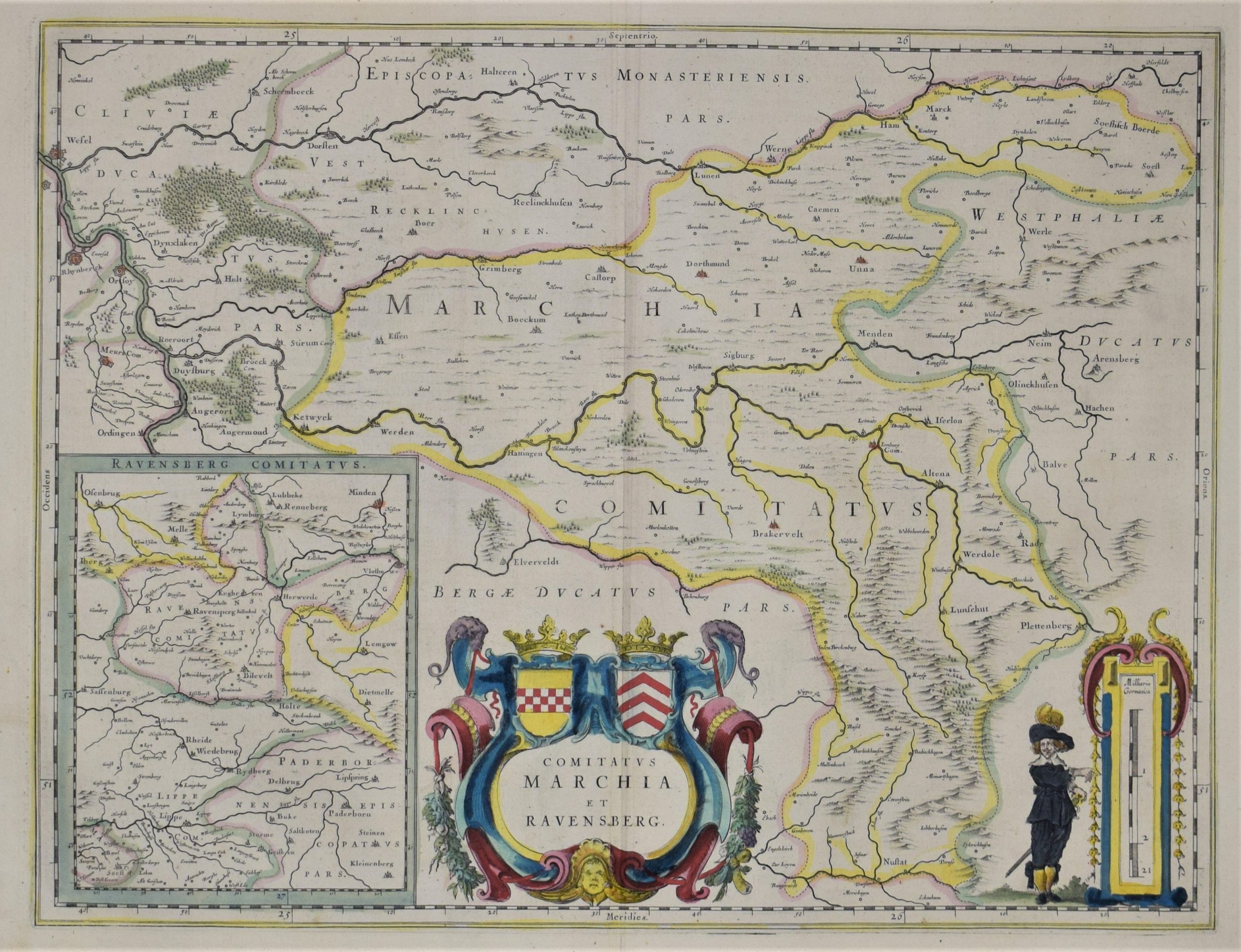 Blaeu, W. J.: Comitatus Marchia et Ravensberg