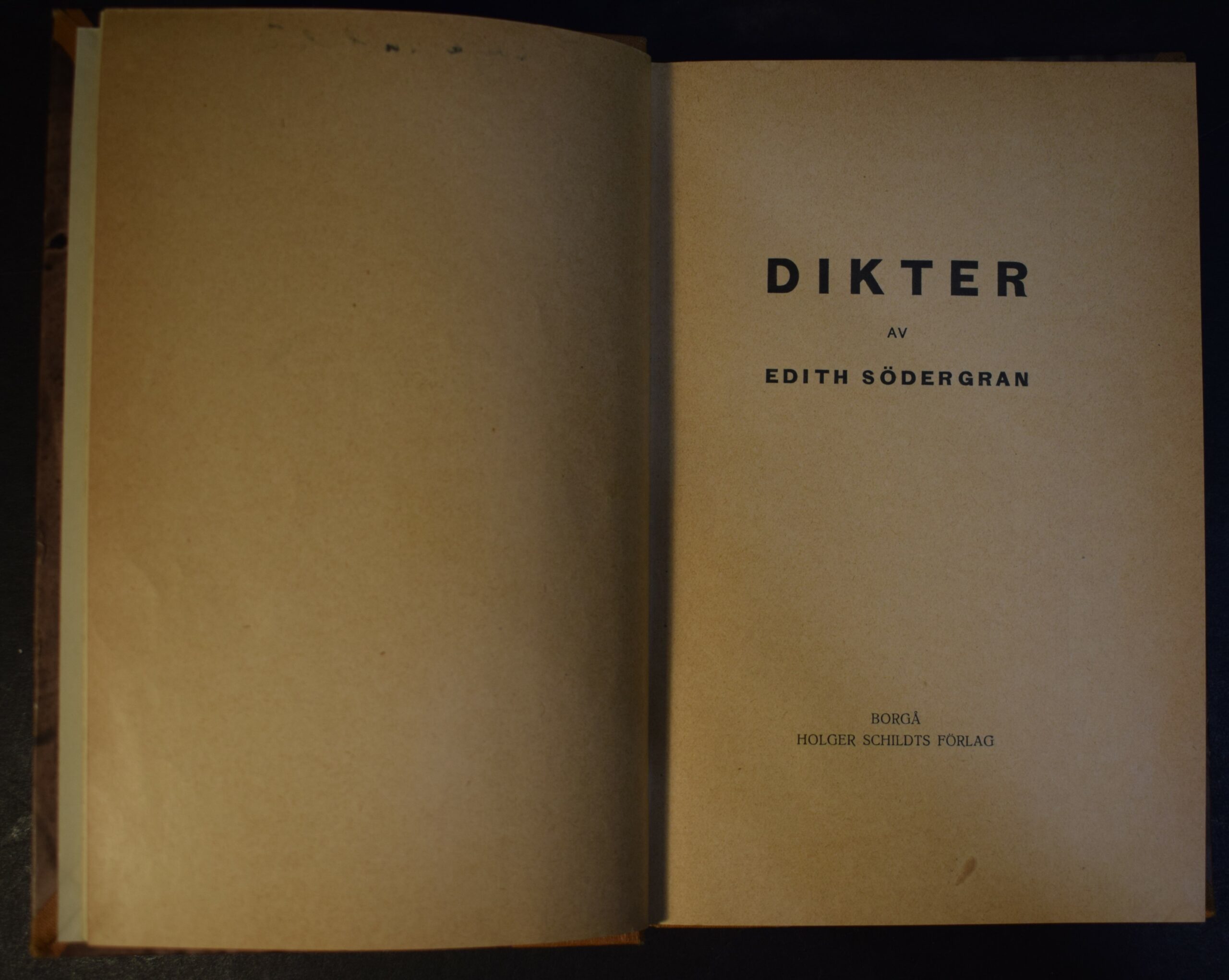 Södergran, Edith: Dikter & Septemberlyran - Image 2