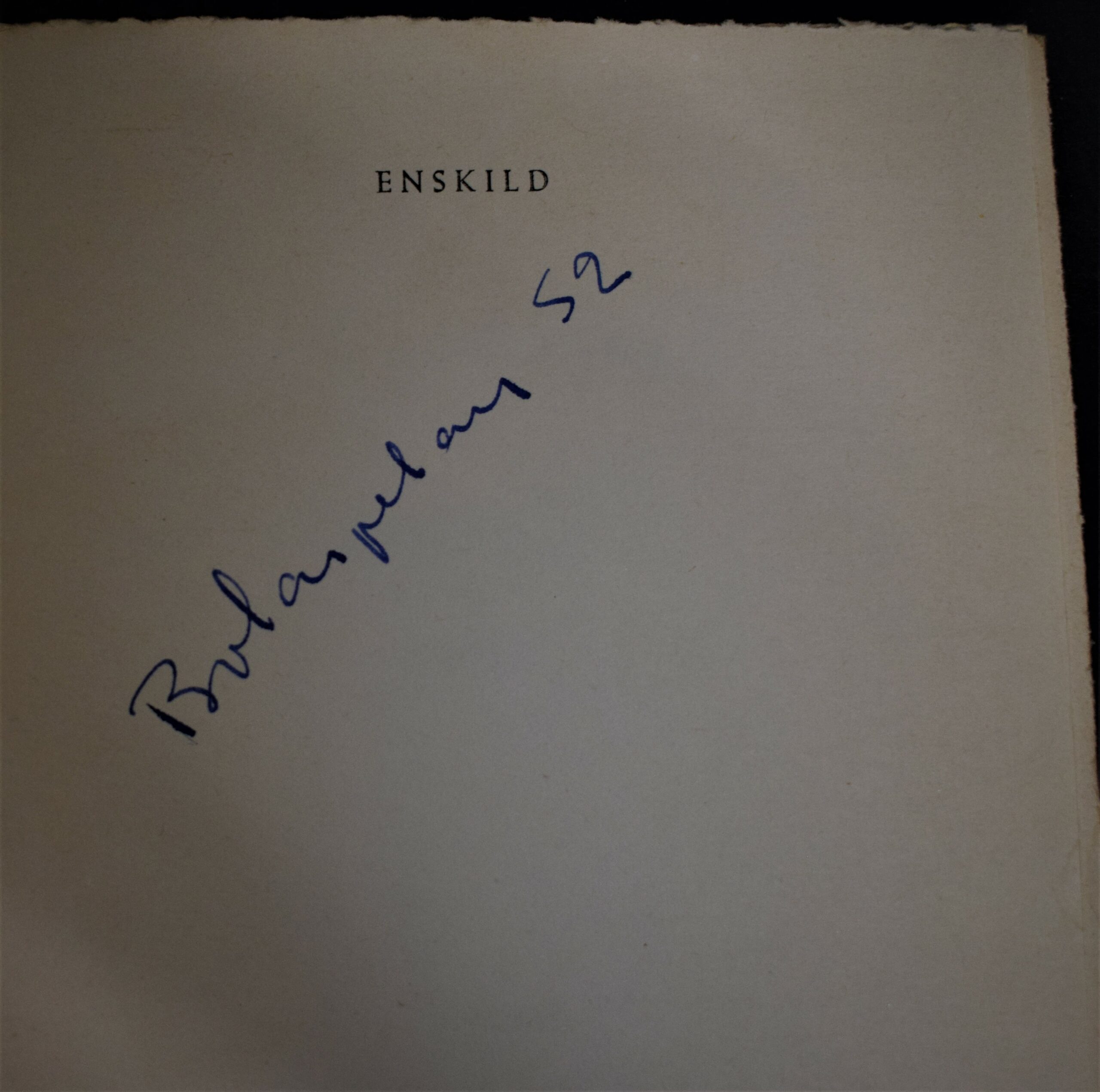 Jansson, Jan-Magnus: Enskild - dikter (19052) - Image 2