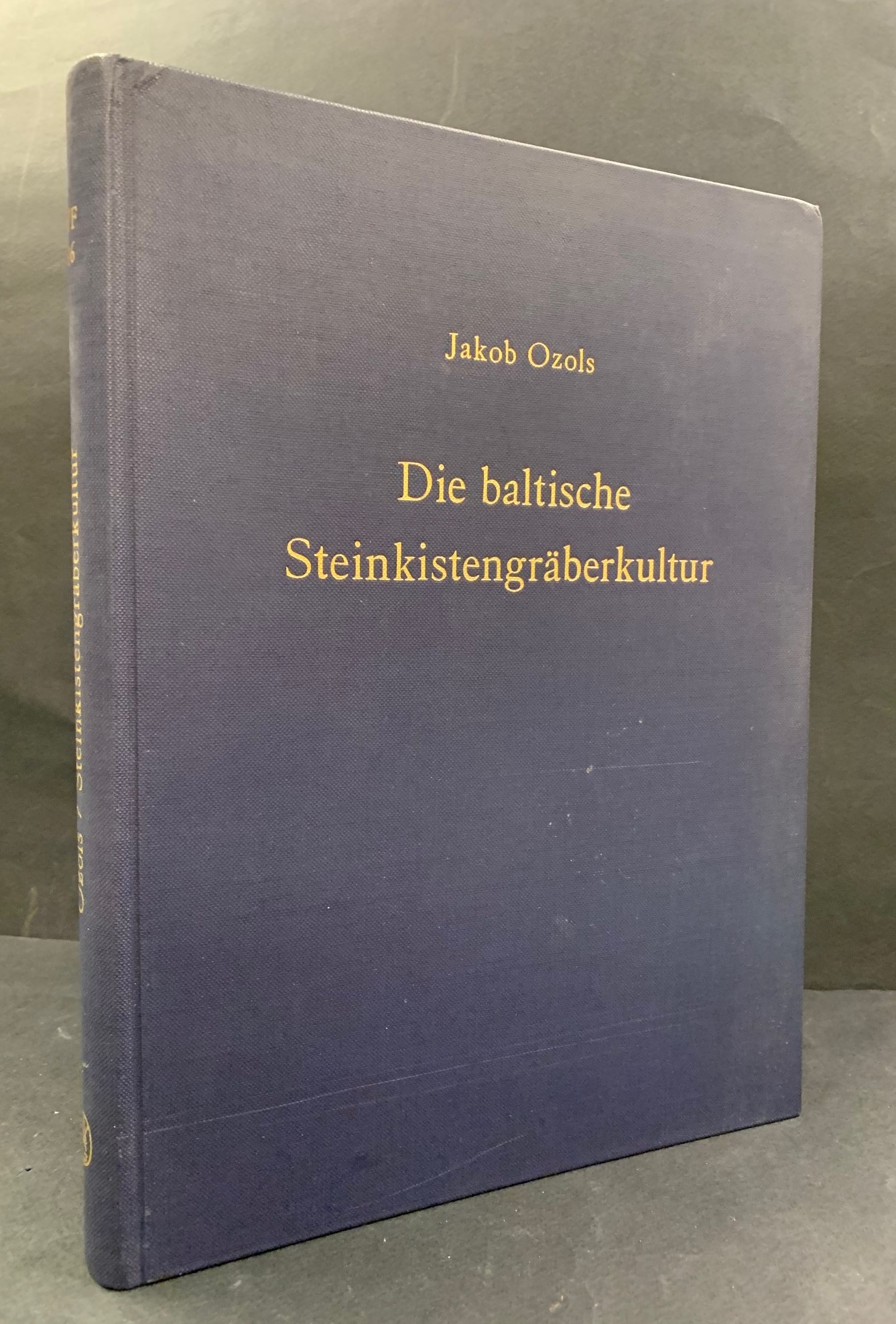 JAKOB OZOLS Die baltische Steinkistengräberkultur